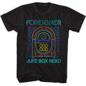 Foreigner Foreigner Juke Box Hero Adult T-Shirts