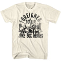 Foreigner Foreigner Juke Box Heroes Adult T-Shirts