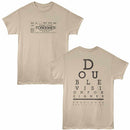 Foreigner Eye Chart Sand Adult T-Shirt