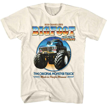 Bigfoot-Bigfoot 1982-Natural Adult S/S T-Shirt - Natural