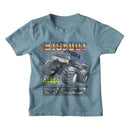 Bigfoot-Bigfoot Film Reel-Vintage Indigo Youth S/S T-Shirt (7-8) - Vintage Indigo
