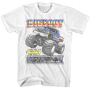 Bigfoot-Bigfoot Film Reel-White Adult S/S T-Shirt - White
