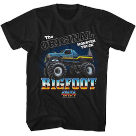 Bigfoot-Bigfoot The Original-Black Adult S/S T-Shirt - Black