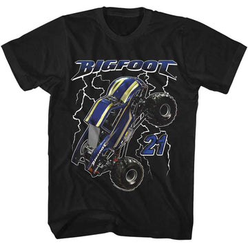 Bigfoot-Bigfoot Bf21-Black Adult S/S T-Shirt - Black