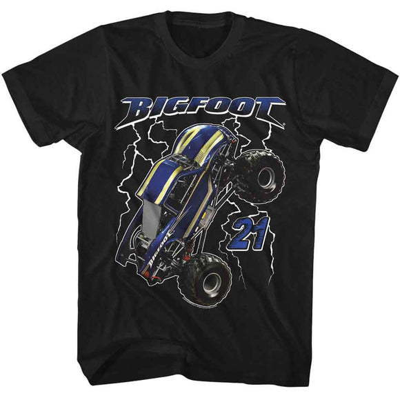 Bigfoot-Bigfoot Bf21-Black Adult S/S T-Shirt - Black