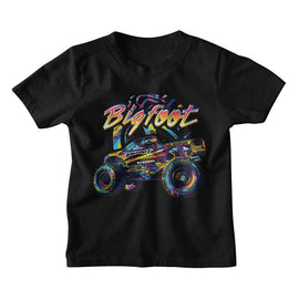 Bigfoot-Bigfoot Multicolor-Black Toddler S/S T-Shirt-2T - Black