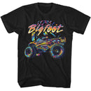 Bigfoot-Bigfoot Multicolor-Black Adult S/S T-Shirt - Black