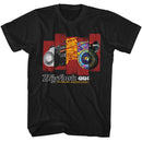 Bigfoot-Bigfoot Different Truck Rectangles-Black Adult S/S T-Shirt - Black