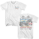 Bigfoot-Bigfoot Two Trucks 92-White Adult S/S T-Shirt ***F&B***-S - White