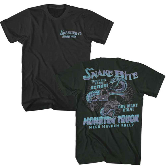Bigfoot-Bigfoot Oversized Snake Bite F B-Smoke Adult S/S T-Shirt ***F&B*** - Smoke