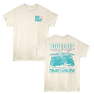 Bigfoot-Bigfoot Midwest 4Wd-Natural Adult S/S T-Shirt ***F&B***-S - Natural