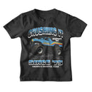 Bigfoot-Bigfoot Crushing It 75-Vintage Smoke Youth S/S T-Shirt-Xs (5-6) - Vintage Smoke