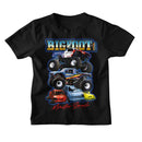 Bigfoot-Bigfoot Pile Up-Black Toddler S/S T-Shirt-4T - Black