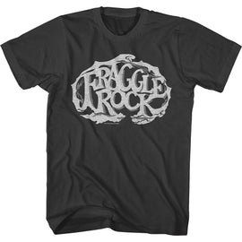 Fraggle Rock-Logo-Smoke Adult S/S T-Shirt - Smoke