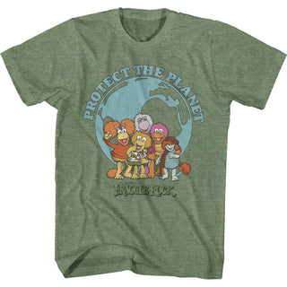 Fraggle Rock Save The Planet Adult T-Shirts