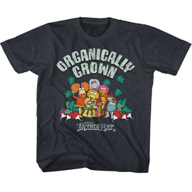 Fraggle Rock-Organically Grown-Vintage Navy Toddler S/S T-Shirt-4T - Vintage Navy
