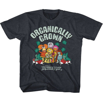 Fraggle Rock-Organically Grown-Vintage Navy Toddler S/S T-Shirt-3T - Vintage Navy