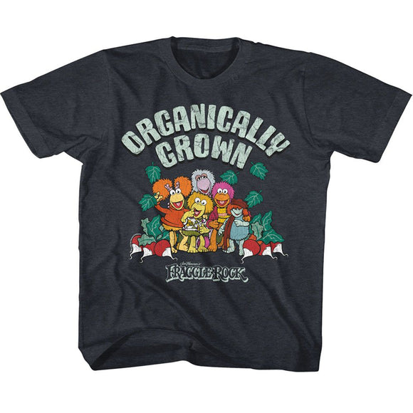 Fraggle Rock-Organically Grown-Vintage Navy Toddler S/S T-Shirt-2T - Vintage Navy