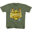 Fraggle Rock Caution Doozers Youth T-Shirts