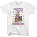 Fraggle Rock-Moki-White Adult S/S T-Shirt - White