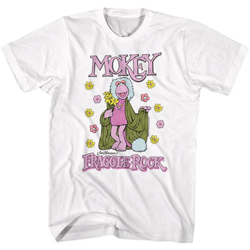 Fraggle Rock-Moki-White Adult S/S T-Shirt - White