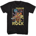 Fraggle Rock Fraggle Rock Follow Me To The Rock Adult T-Shirts