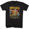 Fraggle Rock Fraggle Rock Comic Cover Style Adult T-Shirts