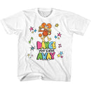 Fraggle Rock-Fraggle Rock Color Dance-White Youth S/S T-Shirt (7-8) - White
