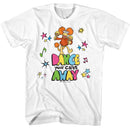Fraggle Rock-Fraggle Rock Color Dance-White Adult S/S T-Shirt - White
