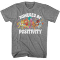 Fraggle Rock Fraggle Rock Powered By Positivity Adult T-Shirts