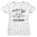 Fraggle Rock-Fraggle Rock Athletic Department-White Ladies S/S T-Shirt - White
