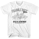 Fraggle Rock-Fraggle Rock Athletic Department-White Adult S/S T-Shirt - White