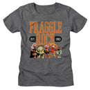 Fraggle Rock-Fraggle Rock Athletic-Deep Heather Ladies S/S T-Shirt - Deep Heather