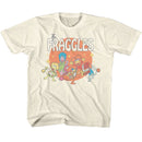 Fraggle Rock-Fraggle Rock Circle-Natural Youth S/S T-Shirt (7-8) - Natural