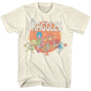 Fraggle Rock-Fraggle Rock The Fraggles Circle-Natural Adult S/S T-Shirt - Natural