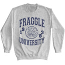 Fraggle Rock-Fraggle Rock Athletic-Sport Gray Adult L/S Sweatshirt-S - Sport Gray