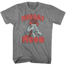 Fraggle Rock-Fraggle Rock Monday Mood-Graphite Heather Adult S/S T-Shirt - Graphite Heather