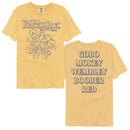 Fraggle Rock-Fraggle Rock Names On Back-Mustard Adult S/S Comfort Color T-Shirt ***F&B***-S - Mustard