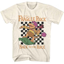 Fraggle Rock-Fraggle Rock Gobo Race-Natural Adult S/S T-Shirt - Natural
