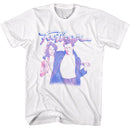 Footloose-Footloose Ariel And Ren-White Adult S/S T-Shirt - White