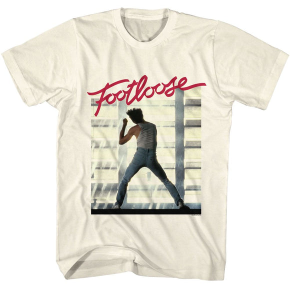 Footloose-Footloose Dancing-Natural Adult S/S T-Shirt - Natural