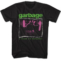 Garbage Garbage I Think Im Paranoid Adult T-Shirts