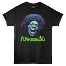 George Clinton-George Clinton Cooltone Funkadelic-Black Adult S/S T-Shirt - Black