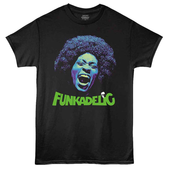 George Clinton-George Clinton Cooltone Funkadelic-Black Adult S/S T-Shirt - Black