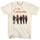 Genesis-Genesis Band-Natural Adult S/S T-Shirt - Natural