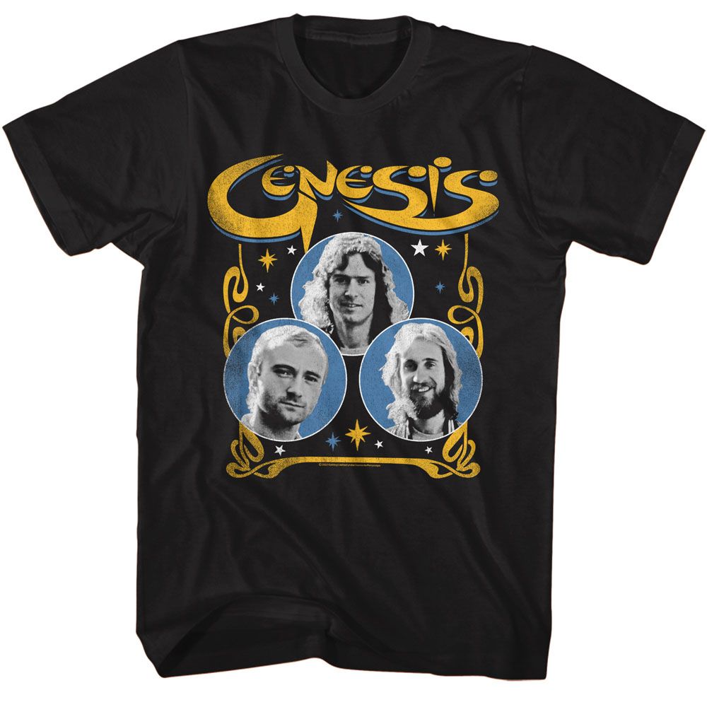 Genesis-Genesis 3 Photos-Black Adult S/S T-Shirt S - Black