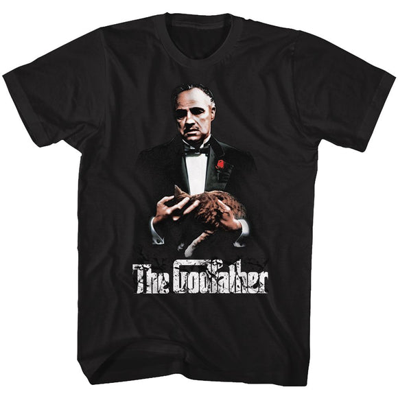 Godfather-New G-Black Adult S/S T-Shirt - Black