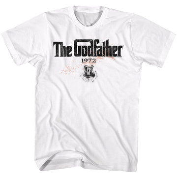Godfather-1972-White Adult S/S T-Shirt - White