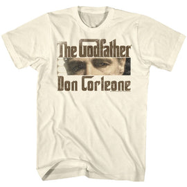 Godfather-Cutting Eyes-Natural Adult S/S T-Shirt - Natural