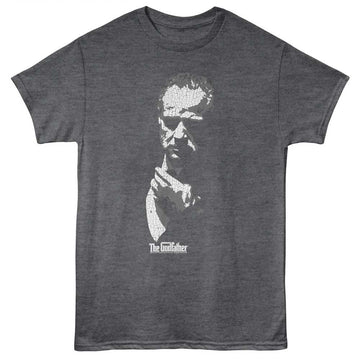 Godfather-Godfather Shadow-Heather Charcoal Adult S/S T-Shirt - Heather Charcoal